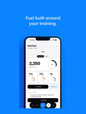 Stacked AI Fitness Coach iPad screenshot