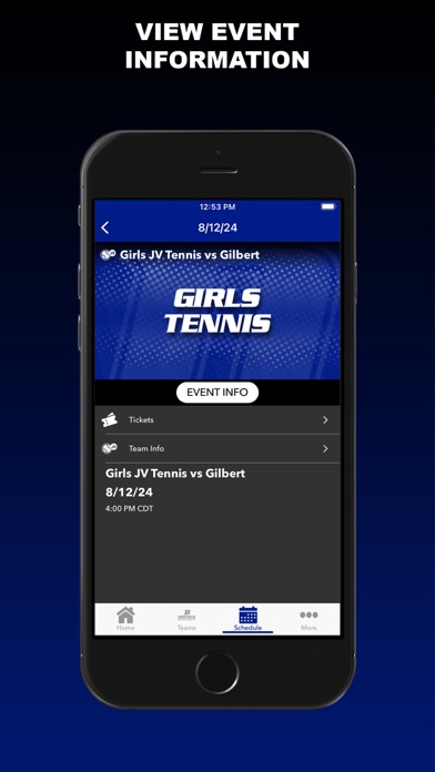 Dreher Athletics Blue Devils iPhone screenshot 4 - Sports app