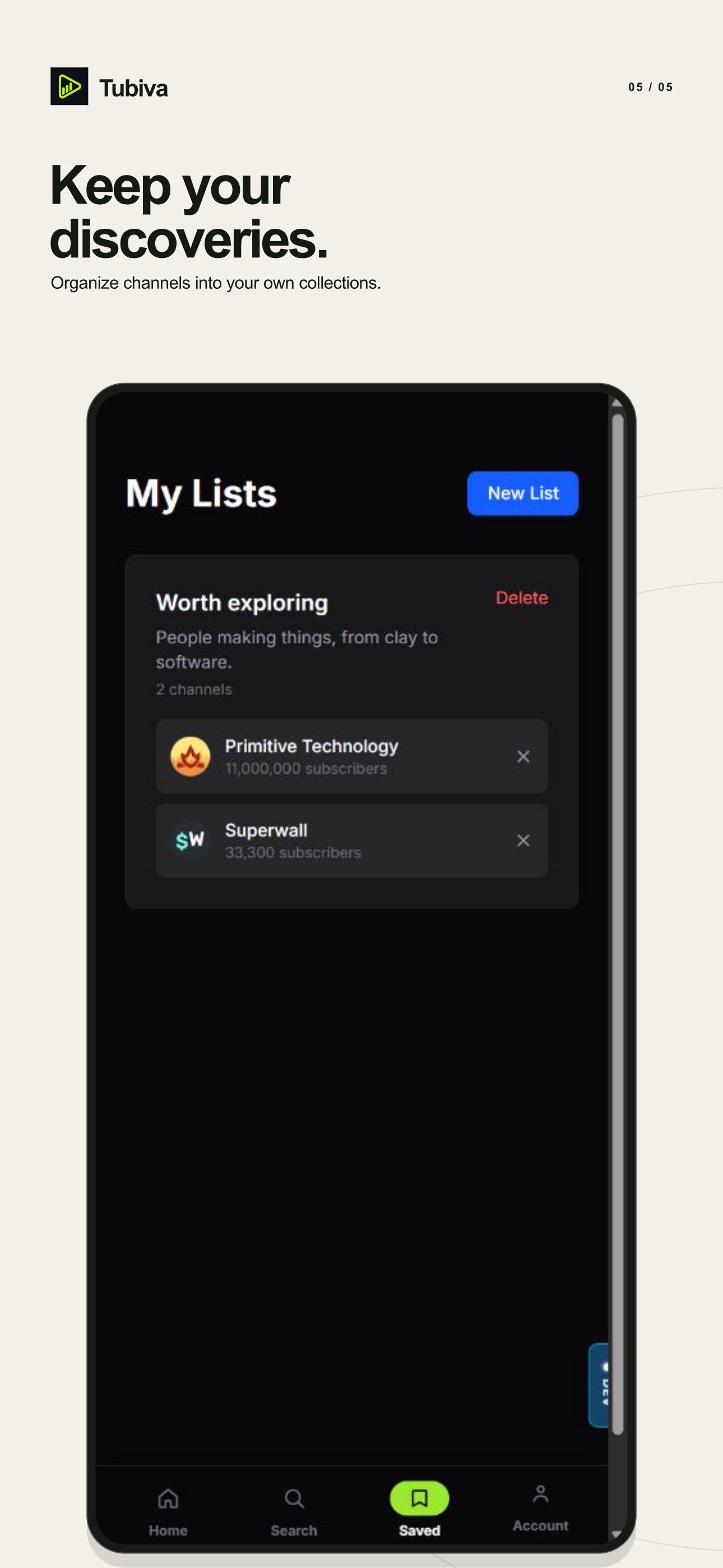 Screenshot 5 of Tubiva