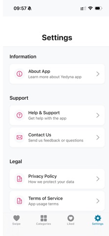 Yedyna screenshot