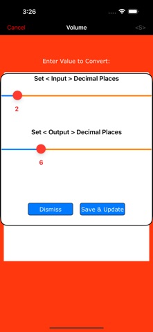 Units Conversion Chart screenshot