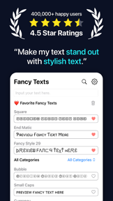 All Symbol Keyboard Text Fonts screenshot