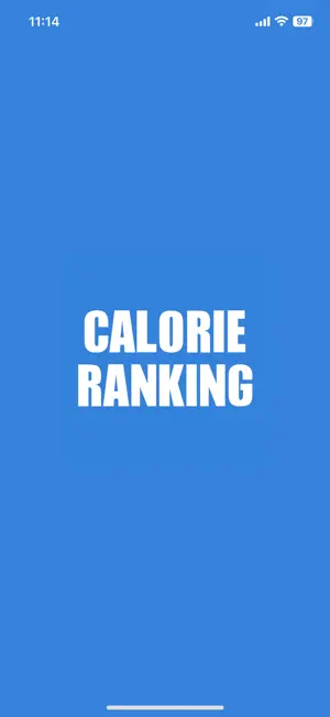 CalorieRanking screenshot 1