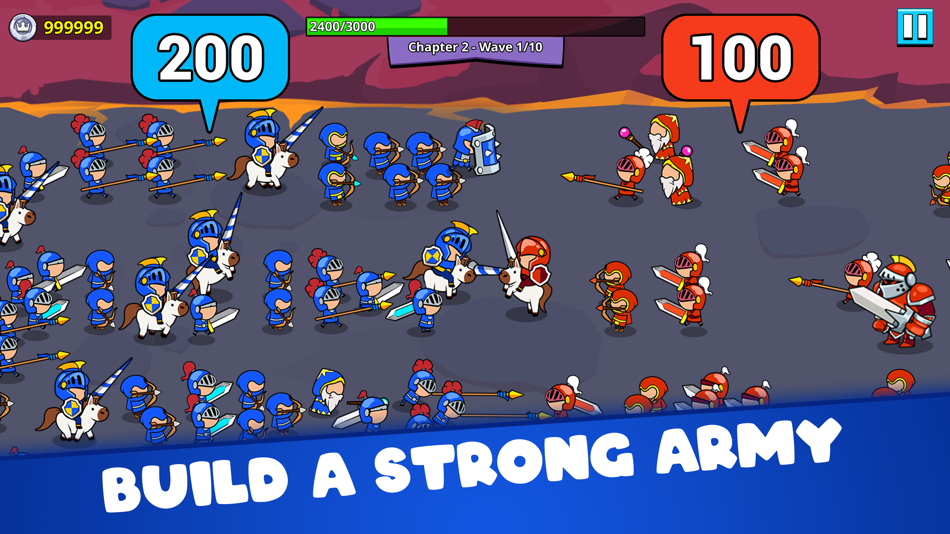 #2. Save The Kingdom: Merge Towers (iOS) Podle: Unimob