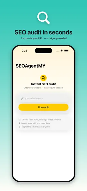 SEOAgentMY: SEO Audit screenshot 2