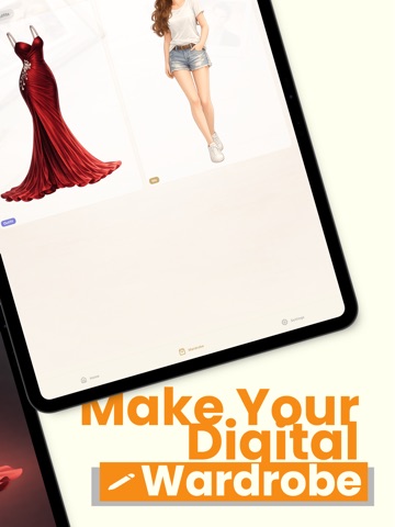 Dress Mode iPad screenshot