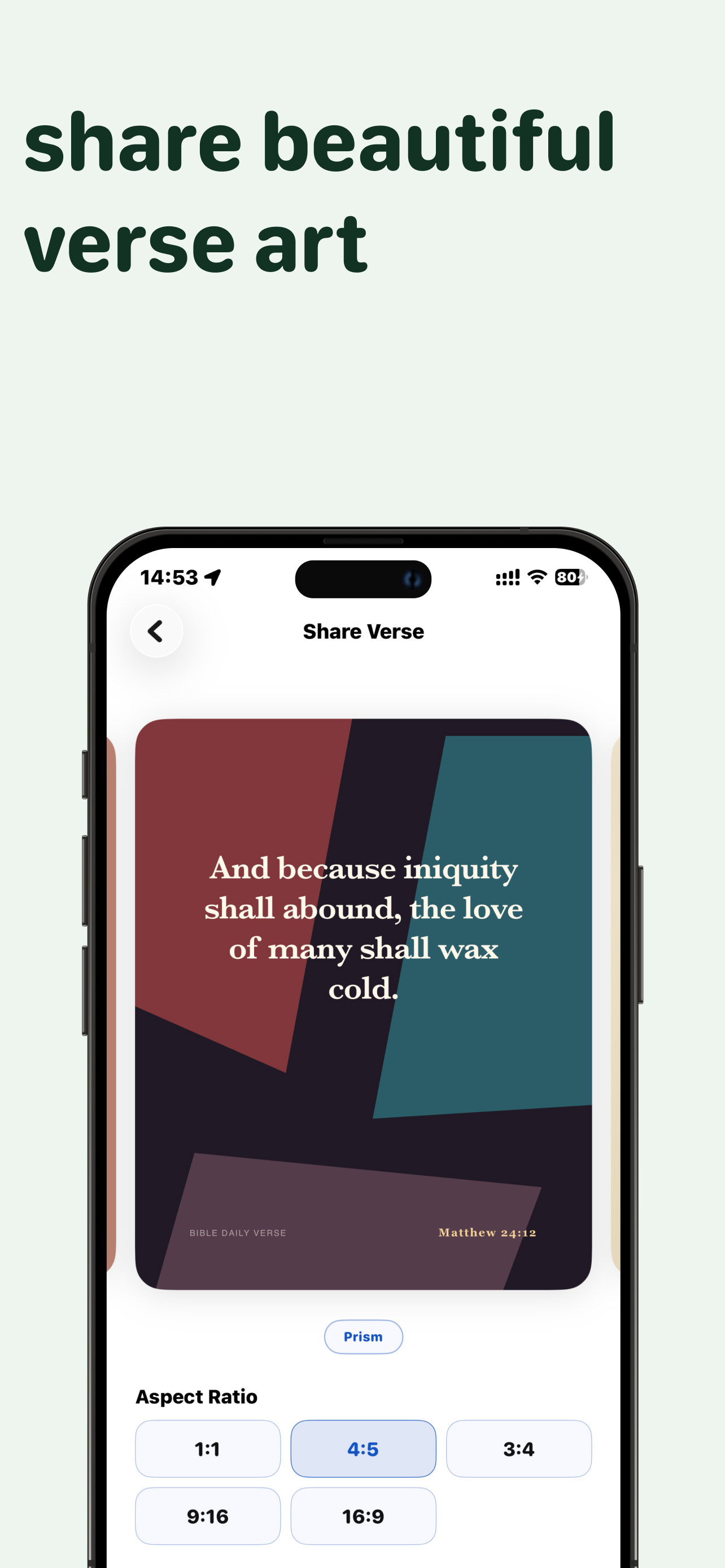 Bible Daily Verse Study Widget screenshot 3