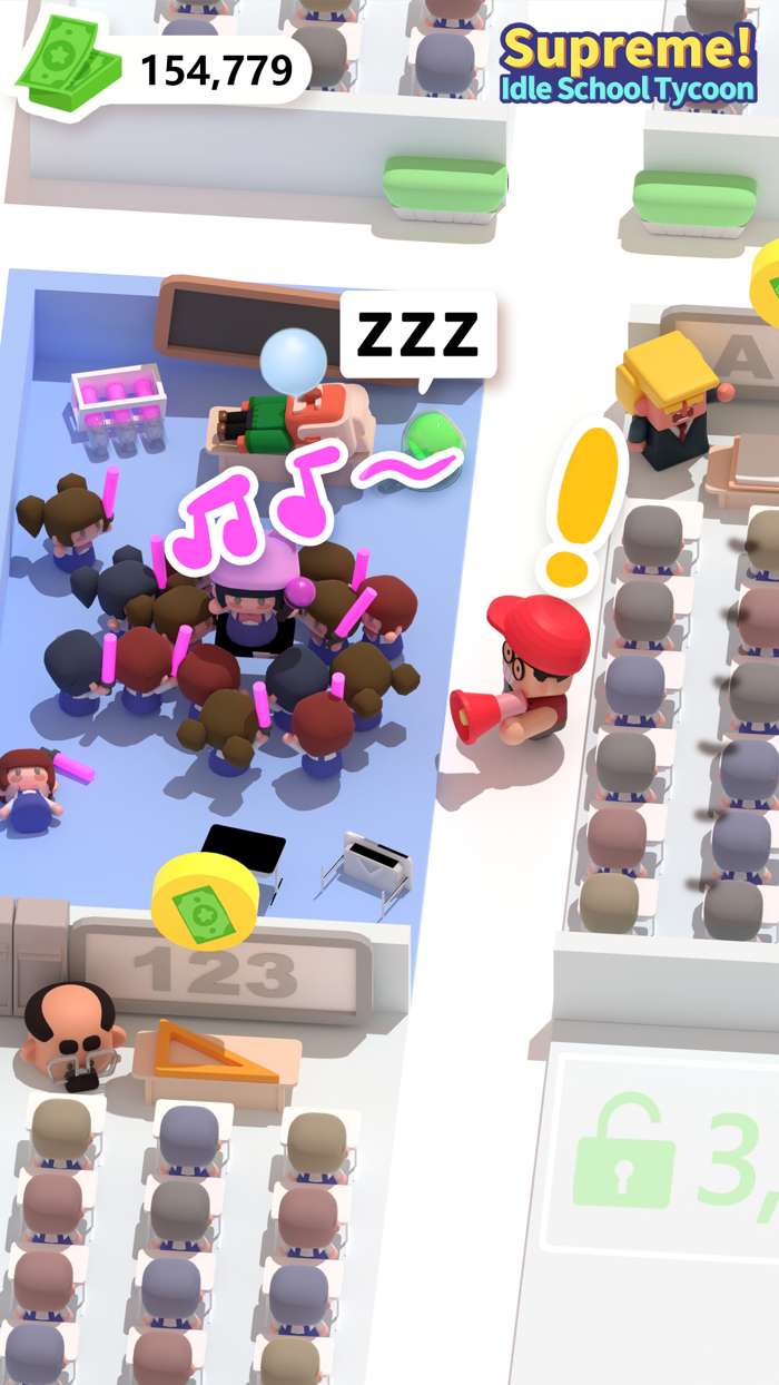 Supreme Idle School Tycoon