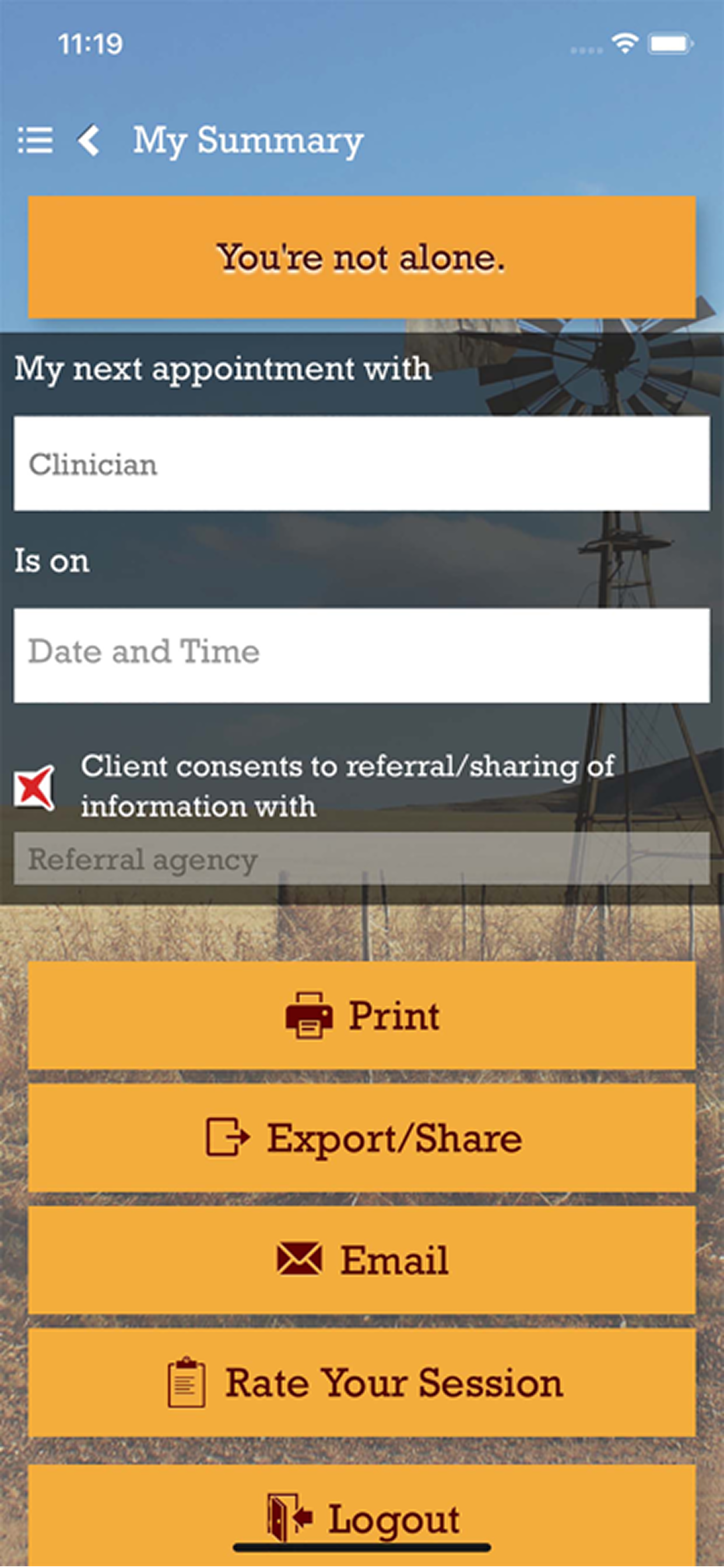 Weathering Well : App screenshot 7