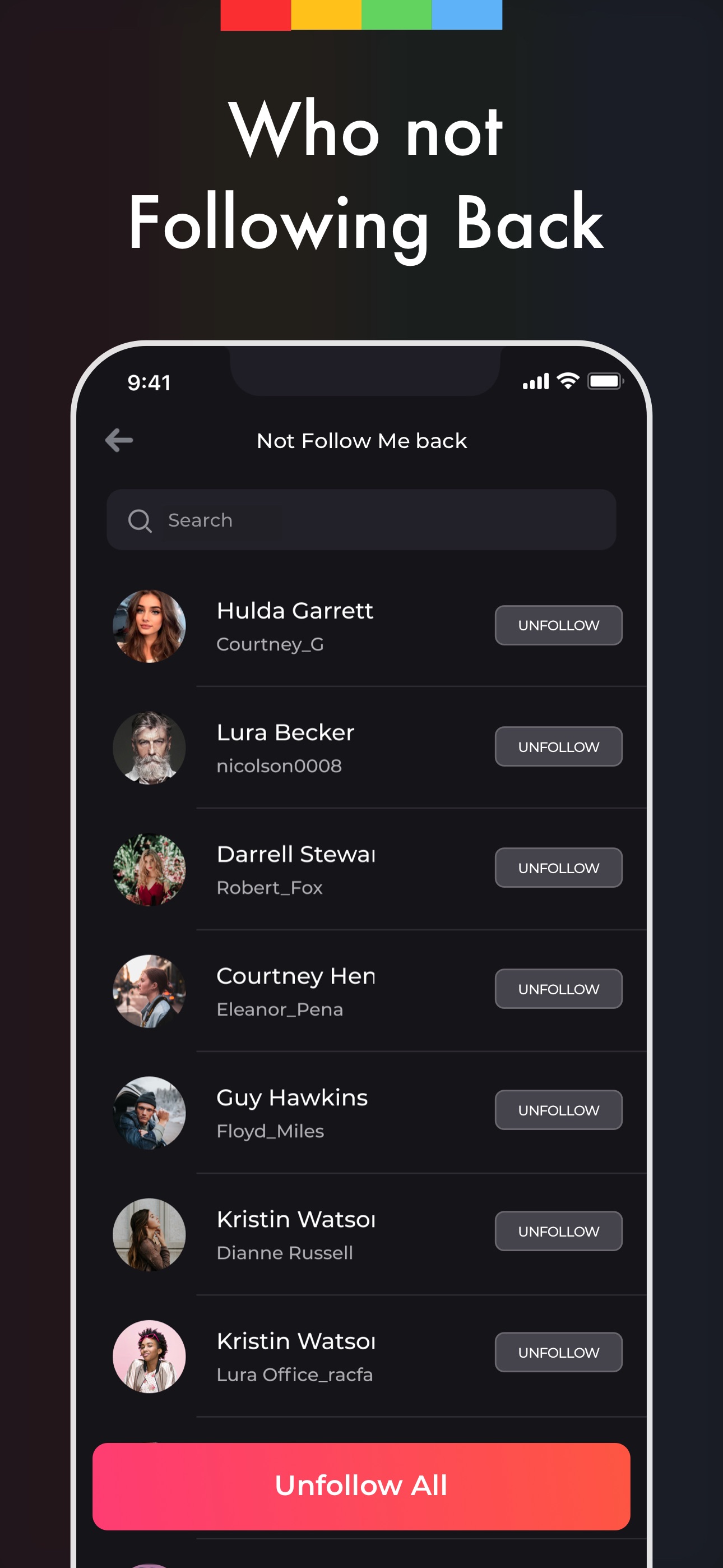 Screenshot 2 of Reports Followers+ Tracker