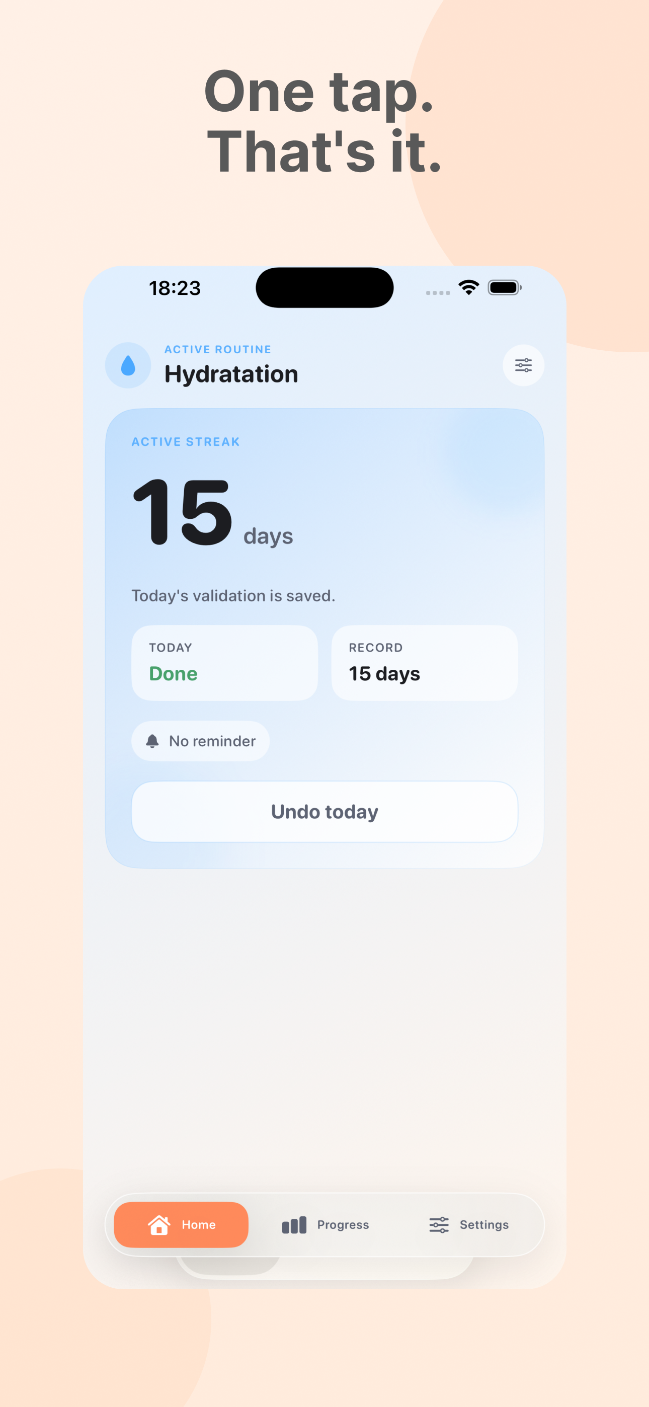 FocusOne: Daily Habit Tracker screenshot 4