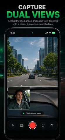 VisionDrive Dash Cam Screenshot 1 of 5