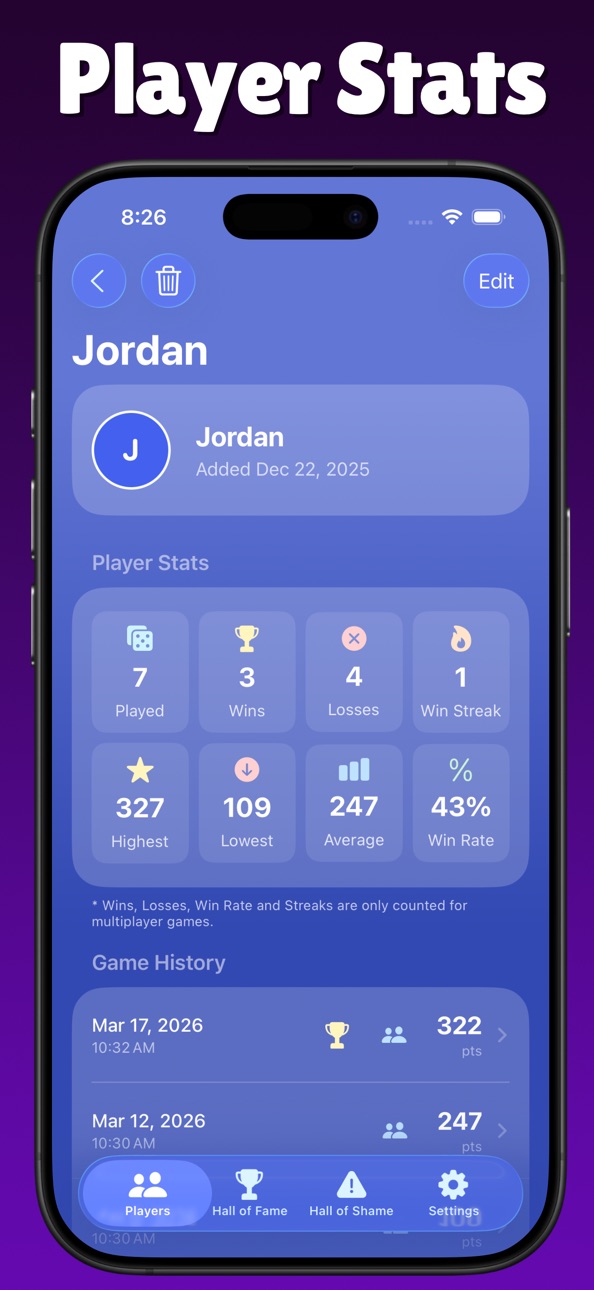 iPhone screenshot