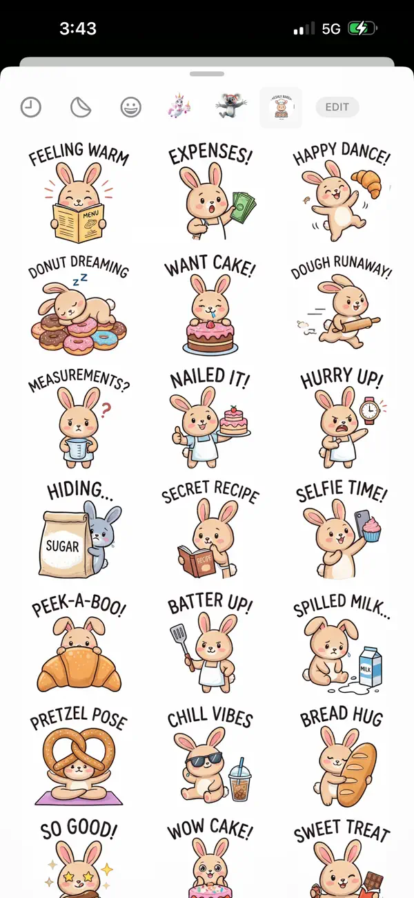Screenshot #2 pour Baker Bunny's Sweet & Savory