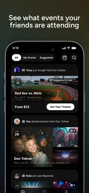 FanFeed: Relive Shows & Events screenshot 4
