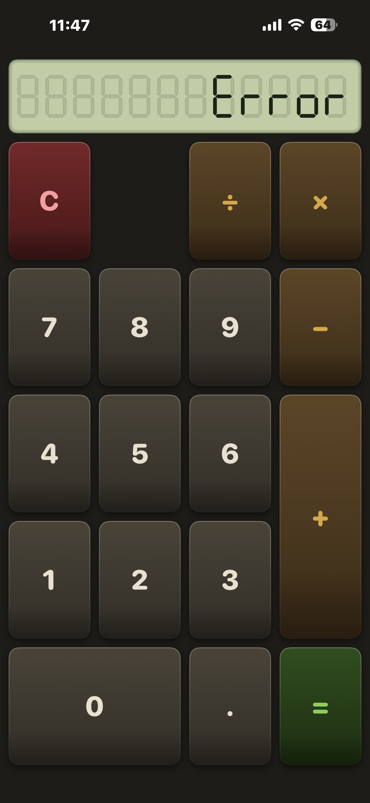 Retro Calc - Simple Calculator screenshot 4