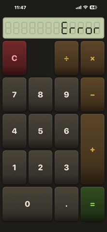 Retro Calc - Simple Calculator Screenshot 4 of 6