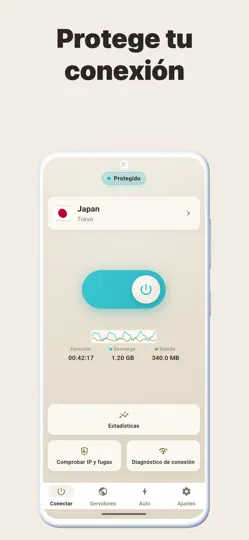 Captura de pantalla de Dunova VPN: Rápido Y Seguro en iPhone 6