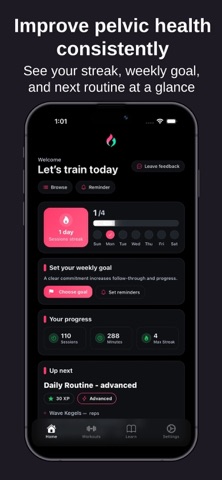 Kegel Men’s Health Trainer screenshot
