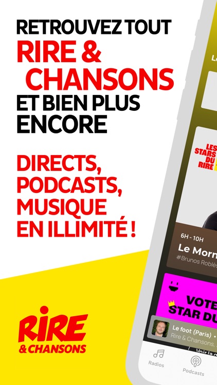 Rire et Chansons: Radios screenshot-0