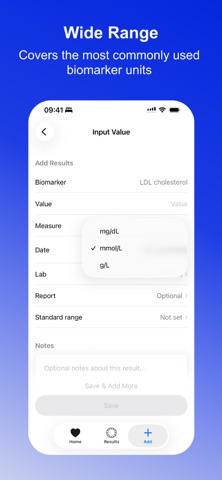 Node Health: Biomarker Tracker screenshot