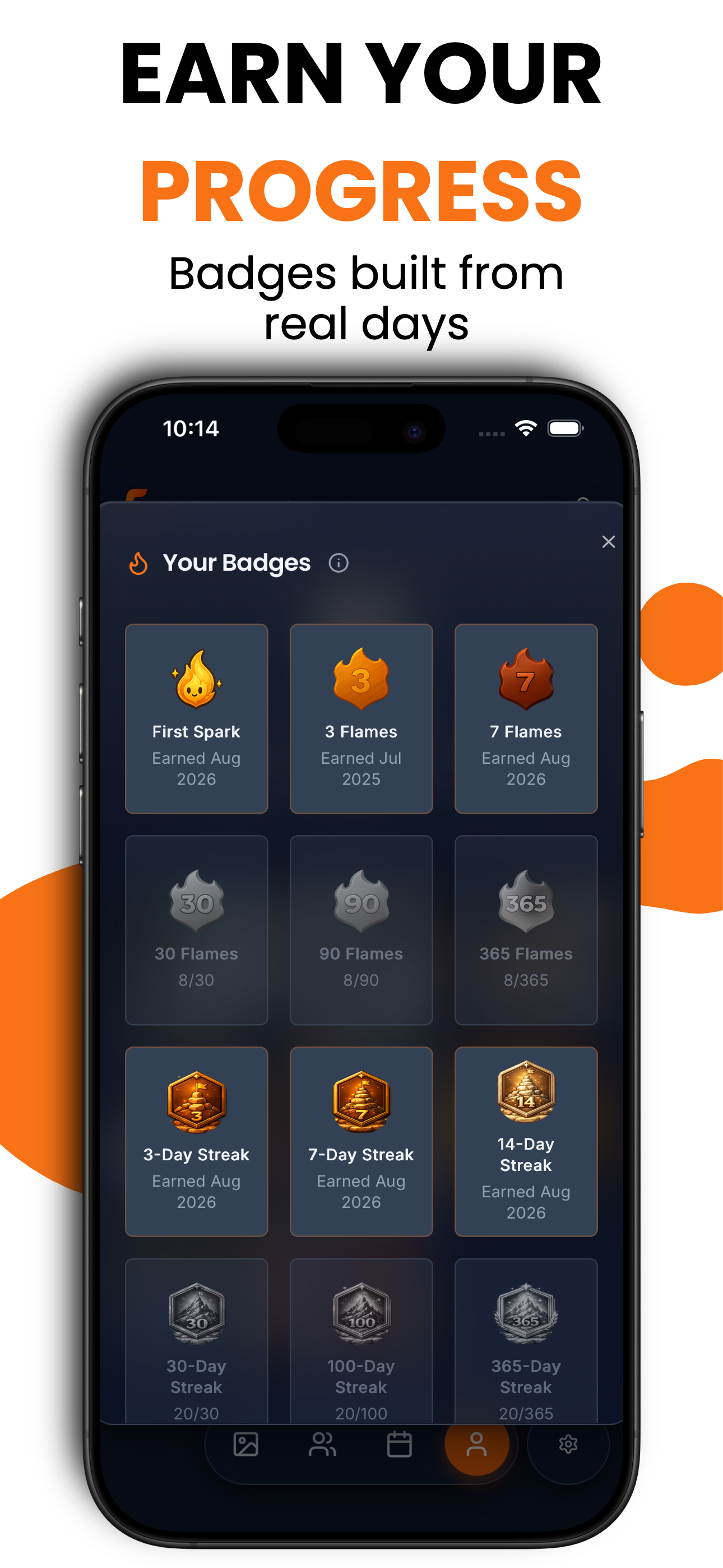 flint: Social Habit Tracker screenshot 4