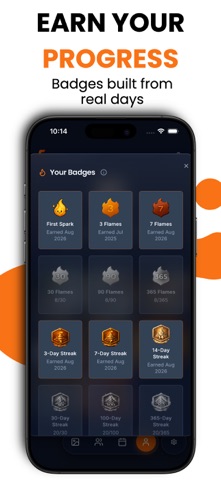 flint：社交习惯追踪 screenshot