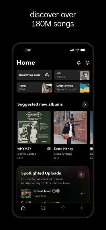 TIDAL Music: HiFi Sound screenshot 4 of 8