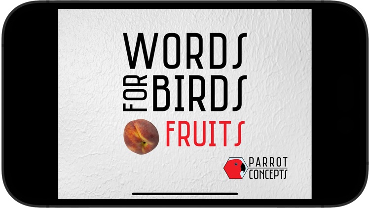 Words for Birds: Fruits screenshot-3