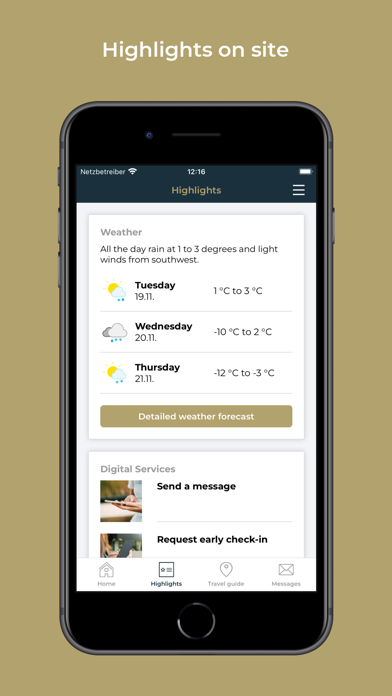 Hotel Mürren Palace Screenshot