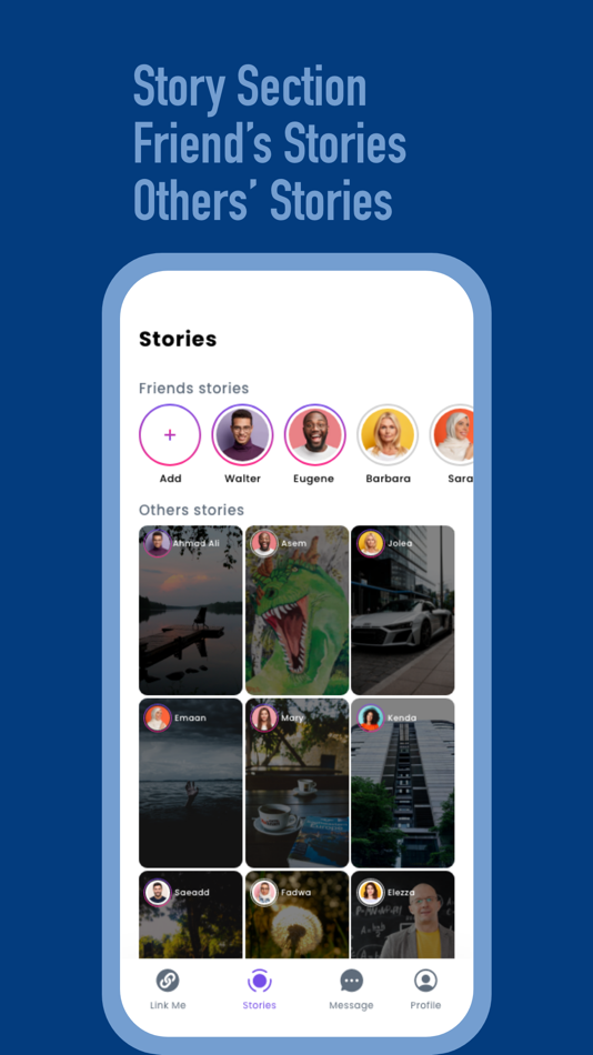 #5. Link-Me - Chat & Messaging (iOS) Podle: Omar Ghammas