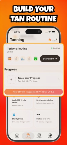 SunHaze - UV Index & Tanning screenshot