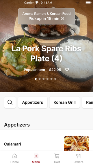 AROMA RAMEN iPhone screenshot 2 - Food & Drink app