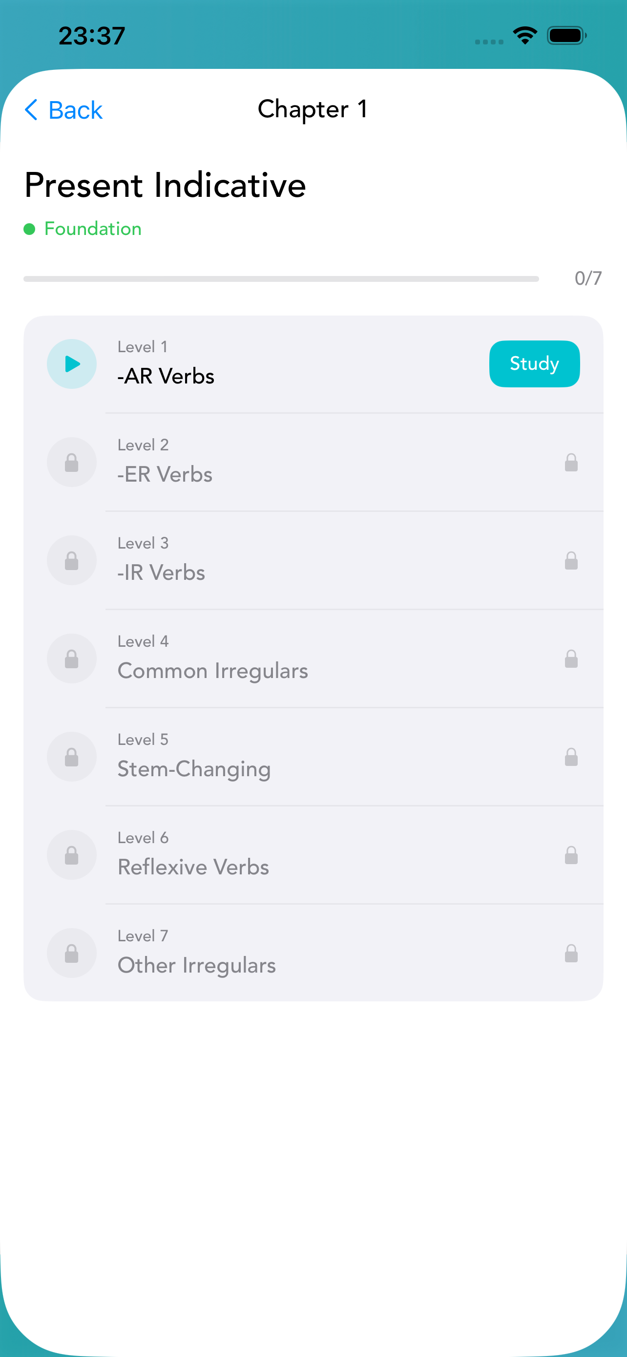 Verbify Labs: Spanish screenshot 3