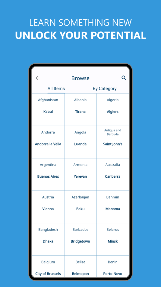 #3. Learn Capital Cities (iOS) Podle: Philipp Straub