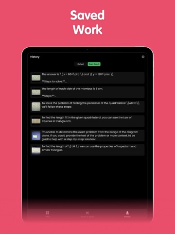 Math AI: Scientific Calculator iPad screenshot