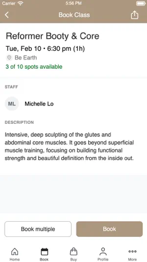 Be Earth | Yoga & Pilates screenshot 3