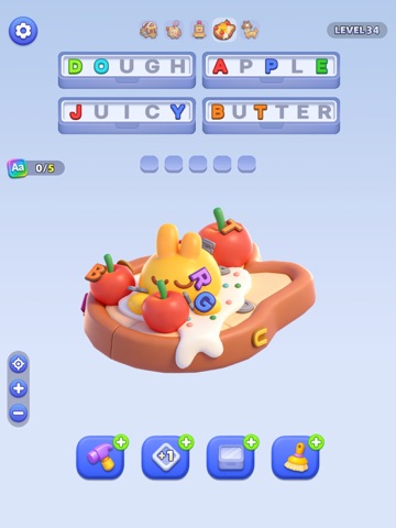 Unscrew Word 3D: Bolt Puzzle iPad screenshot