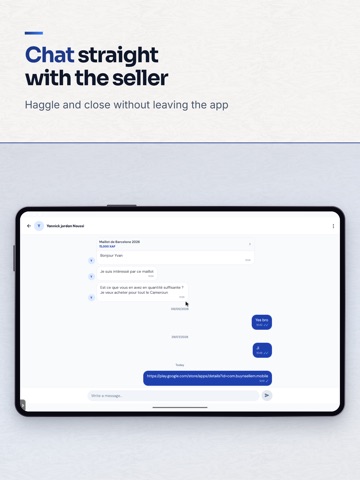 Buy'N'Sellem iPad screenshot