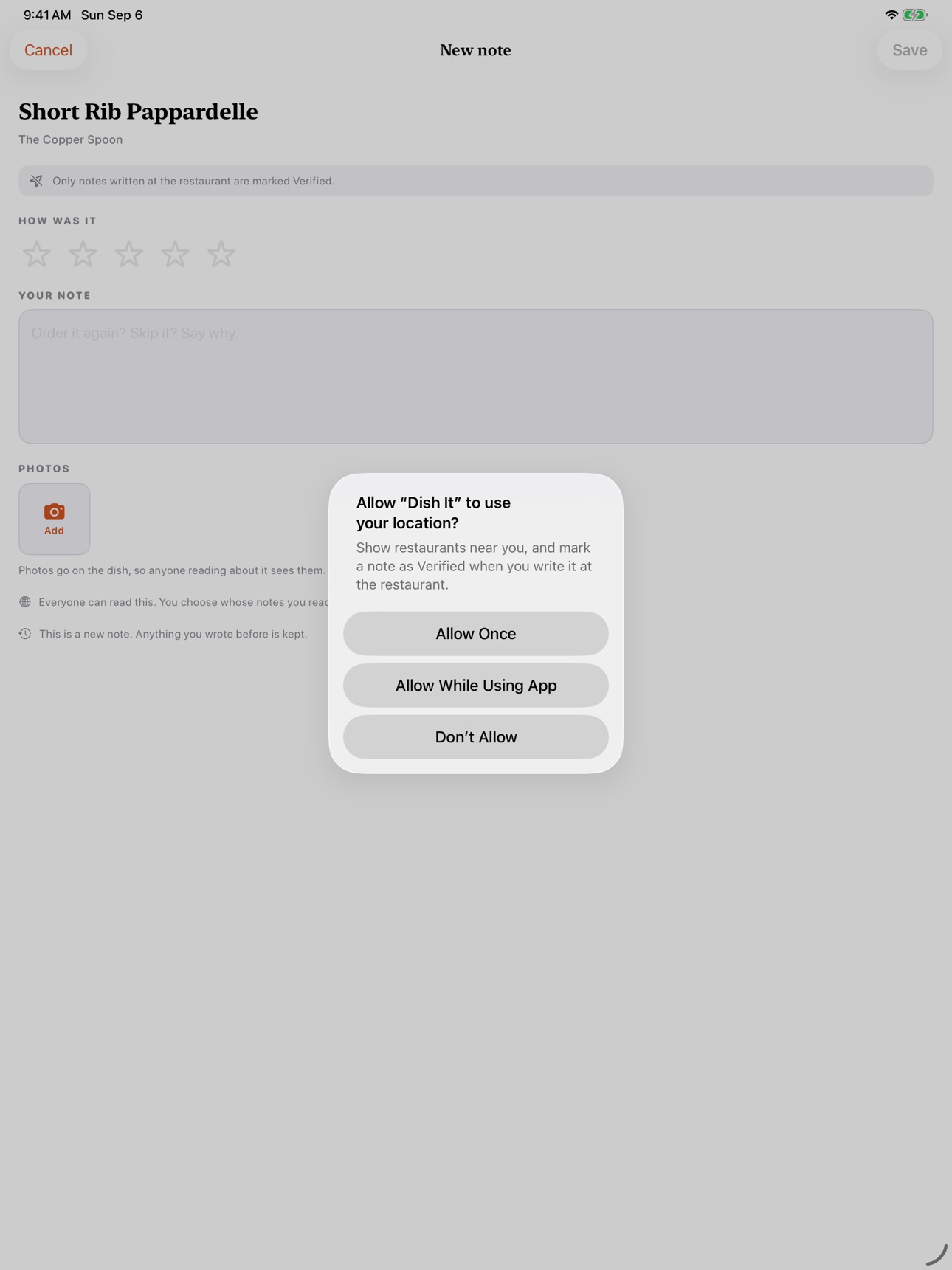 Screenshot 9 of Dish It - Dish Tracker