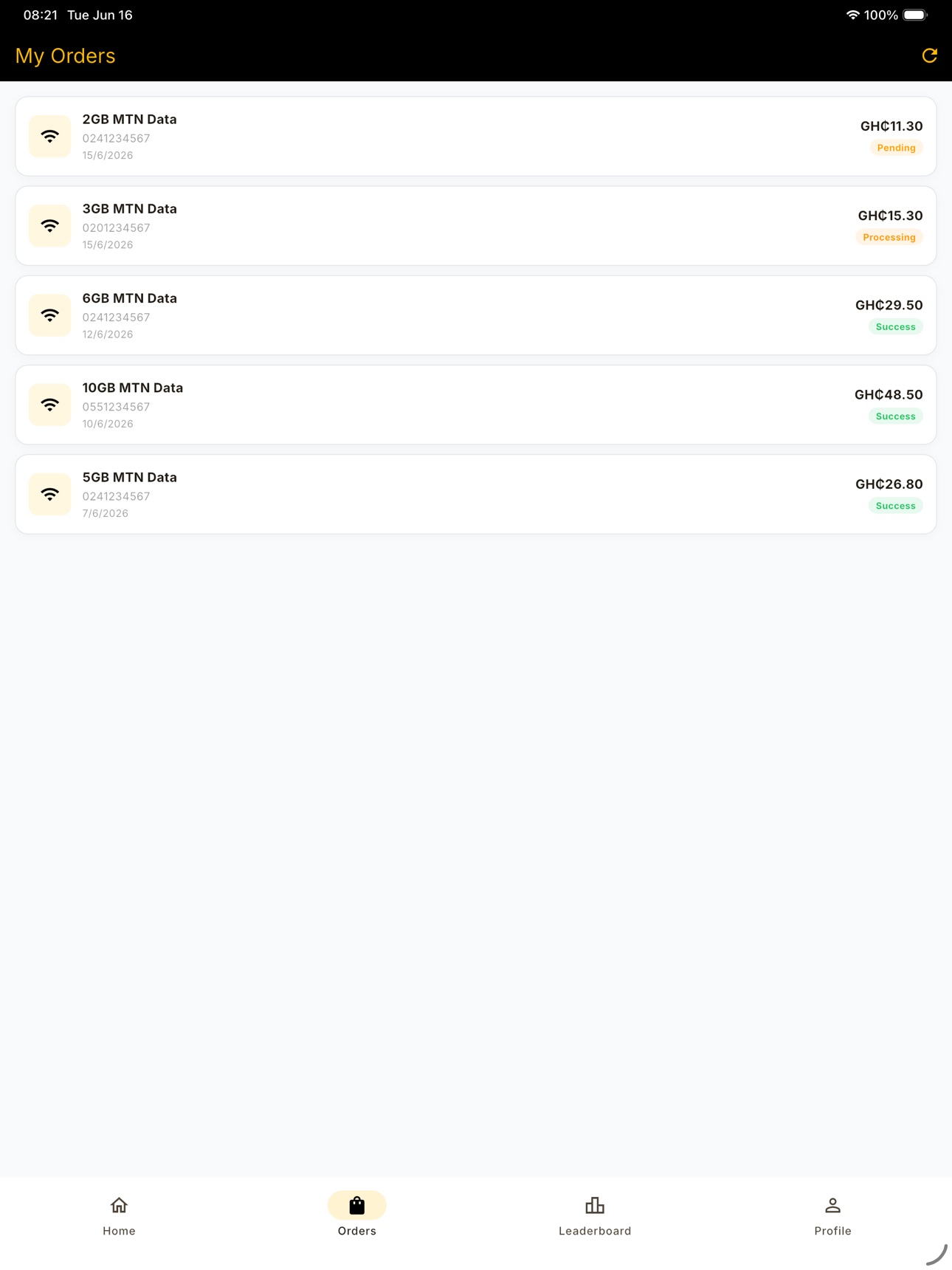 Screenshot 6 of MTNData