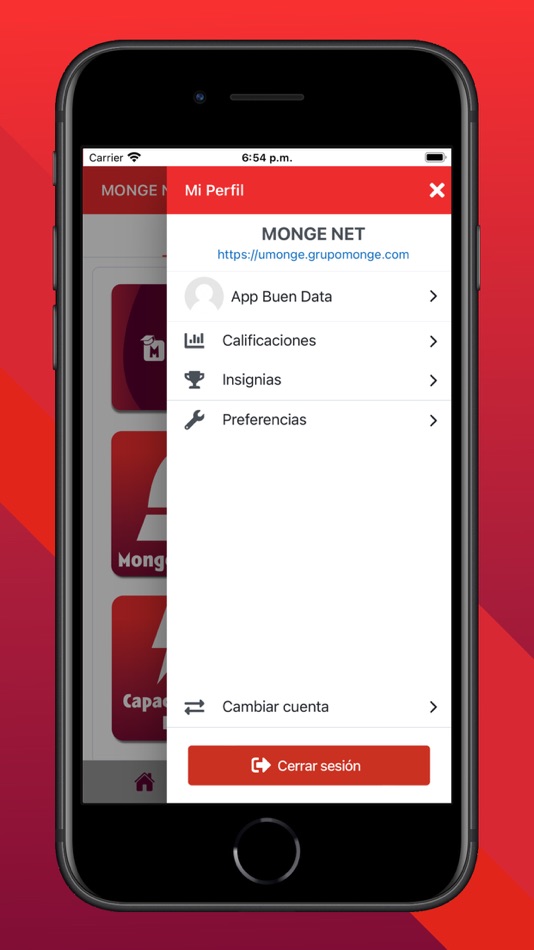 #7. Monge Net (iOS) By: Buen Data SAS