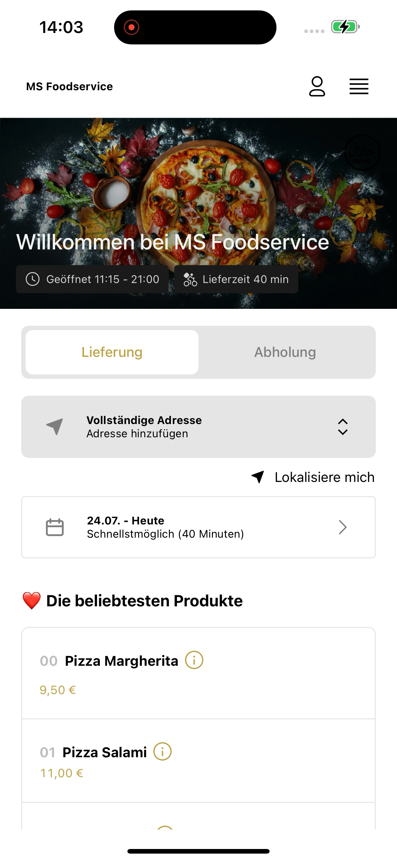 MS Foodservice screenshot 5