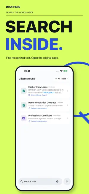 DropHere: Private Documents screenshot 2