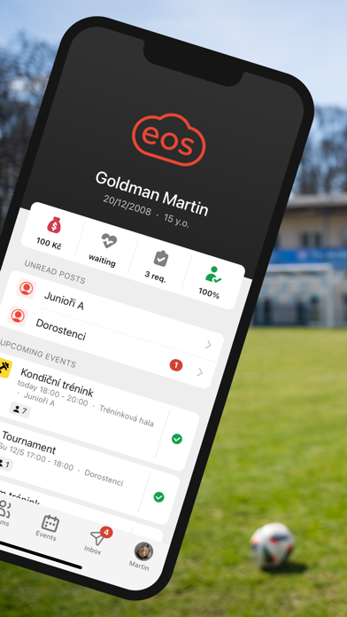 eos for clubs and communities Screenshot