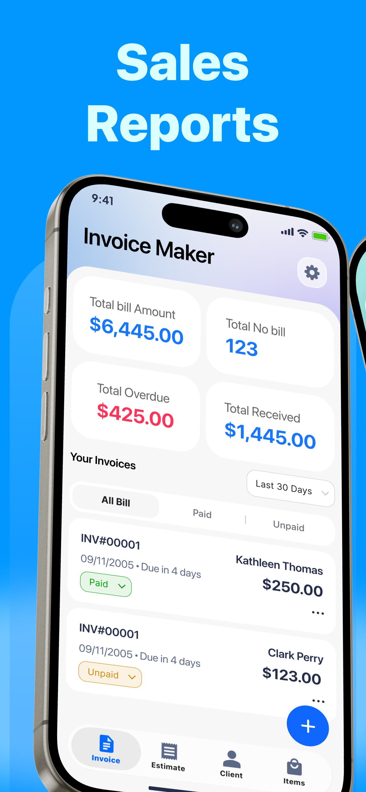 Invoice maker: estimate maker screenshot 4