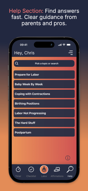 ‎Harbor: Birth & Labor Coach Screenshot