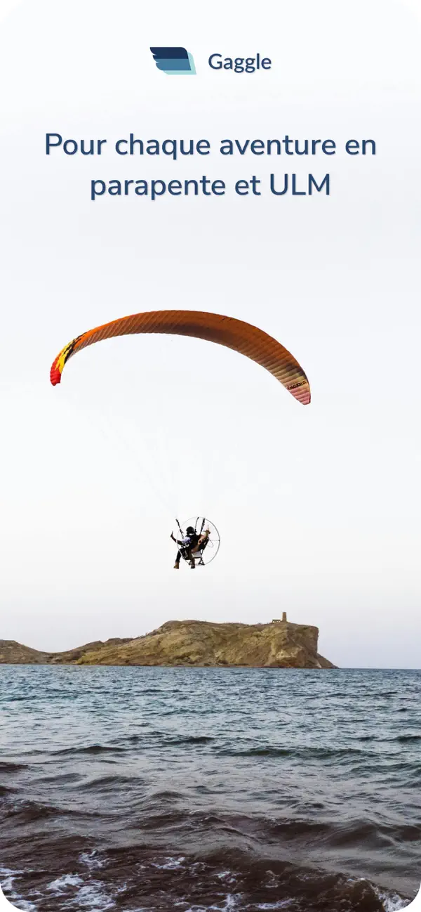 Screenshot #1 pour Gaggle: Parapente & ULM