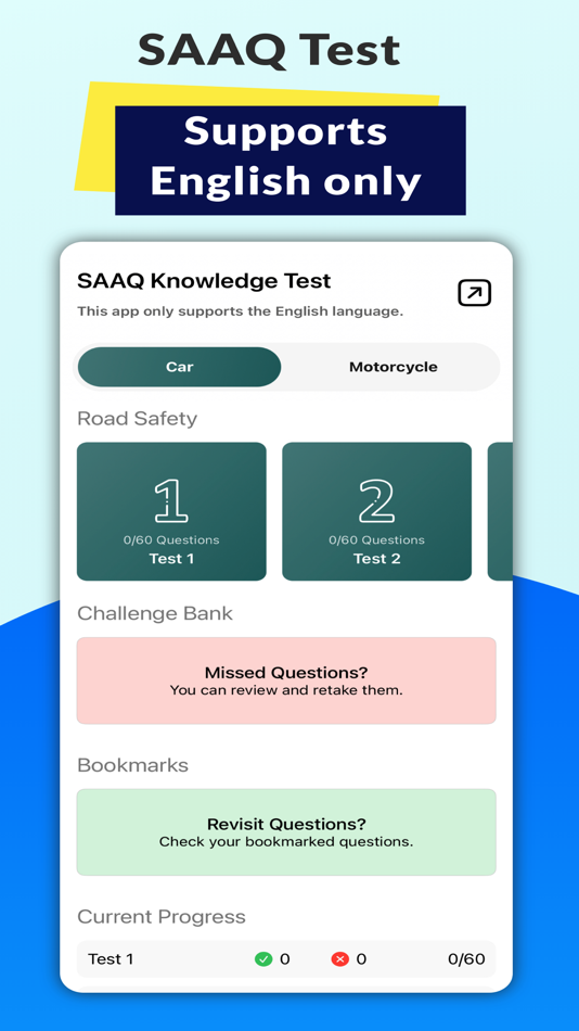 #1. SAAQ Test (iOS) 由: Phan Tan Viet