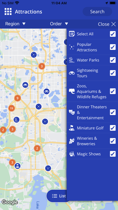 Visit Orlando Screenshot